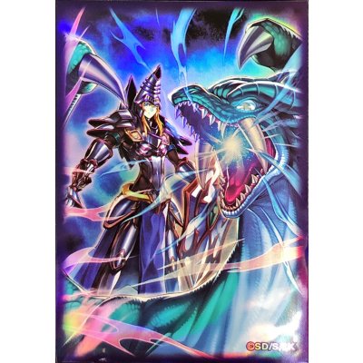 スリーブ『竜騎士ブラックマジシャン』10枚入り【-】{-}《スリーブ》