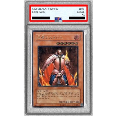 〔PSA9鑑定済〕炎帝テスタロス【レリーフ】{RDS-JP021}《モンスター》