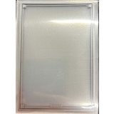 スリーブ『ラージクリア(銀枠/25DB)』70枚入り【-】{-}《スリーブ》