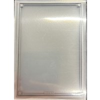 スリーブ『ラージクリア(銀枠/25DB)』70枚入り【-】{-}《スリーブ》