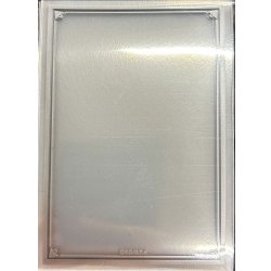 画像1: スリーブ『ラージクリア(銀枠/25DB)』70枚入り【-】{-}《スリーブ》