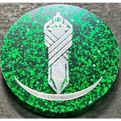 コイン『ペンデュラム/緑(25DB)』【-】{-}《その他》