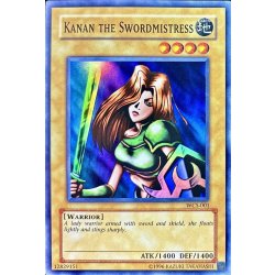 画像1: 〔状態B〕女剣士カナン/KanantheSwordmistress【スーパー】{WCS-001}《モンスター》
