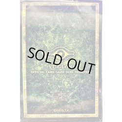 画像1: スリーブ『ウジャト眼黒(金枠/ニューロン)』100枚入り【-】{-}《スリーブ》