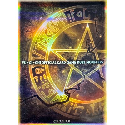 スリーブ『五稜星の呪縛(黄/中国)』100枚入り【-】{-}《スリーブ》