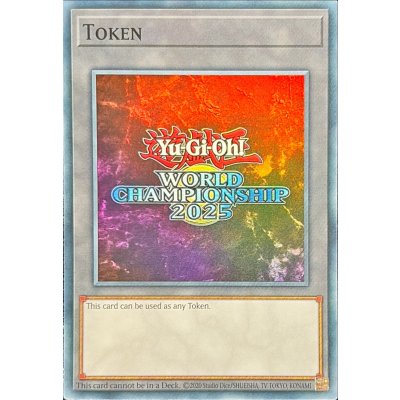 トークン(WCS2025赤)【スーパー】{-}《トークン》
