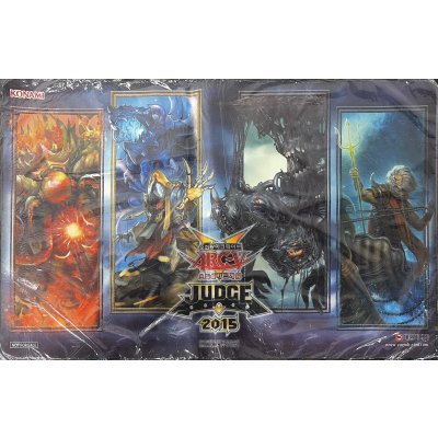 プレイマット『古神クトグア＆古神ハストール＆外神アザトート＆旧神ノーデン(韓国JUDGE2015)』【-】{-}《プレイマット》