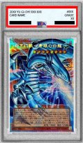 〔PSA10鑑定済〕白き幻獣青眼の白龍【OFプリズマティックシークレット】{LOCR-JP001}《モンスター》