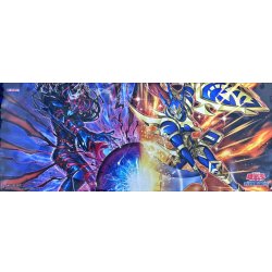 画像1: プレイマット『ブラックカオス&カオスソルジャー』【-】{-}《プレイマット》