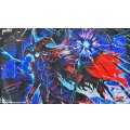 プレイマット『滅びの黒魔術師(左下英語/遊戯王の日)』【-】{-}《プレイマット》