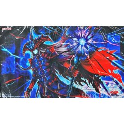 画像1: プレイマット『滅びの黒魔術師(左下英語/遊戯王の日)』【-】{-}《プレイマット》