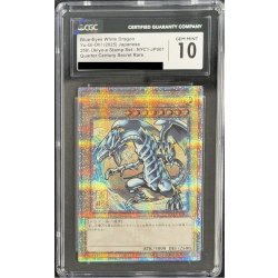 画像1: 〔CGC10鑑定済〕青眼の白龍【クォーターセンチュリーシークレット】{NYC1-JP001}《モンスター》