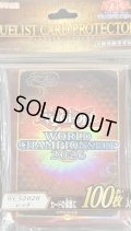 〔状態A-〕スリーブ『WCS2026レッド(和柄)』100枚入り【-】{-}《スリーブ》