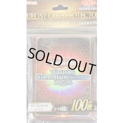 画像1: スリーブ『WCS2026レッド(和柄)』100枚入り【-】{-}《スリーブ》