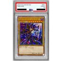 〔PSA10鑑定済〕☆アジア☆ブラックマジシャン(7右向杖構え/虹背景)【クォーターセンチュリーシークレット】{アジアQCAC-JP018}《モンスター》