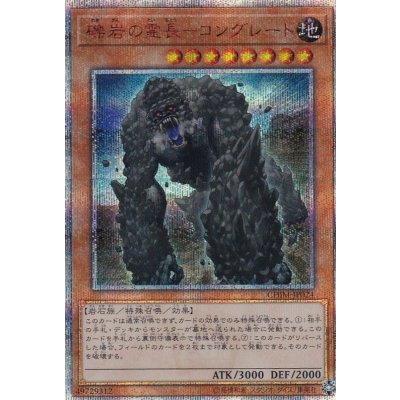 〔状態B〕礫岩の霊長コングレード【20thシークレット】{CHIM-JP024}《モンスター》