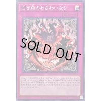 〔状態A-〕白き森のわざわいなり【ノーマル】{INFO-JP071}《罠》