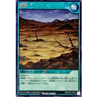 荒野【レア】{RD/KP05-JP054}《RD魔法》