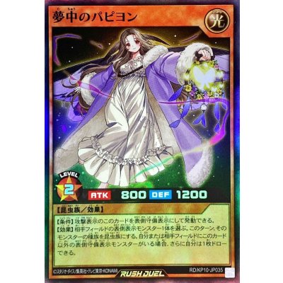 〔状態B〕夢中のパピヨン【スーパー】{RD/KP10-JP035}《RDモンスター》