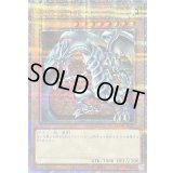 〔状態B〕青眼の白龍(1左向/石板背景)【クォーターセンチュリーシークレット】{QCAC-JP021}《モンスター》