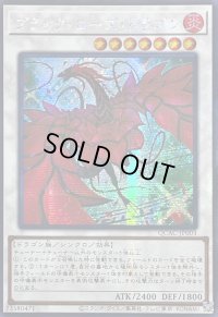 ☆アジア☆[新]ブラックローズドラゴン(左向/白緑背景)【シークレット】{アジアQCAC-JP003}《シンクロ》