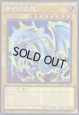 ☆アジア☆青眼の白龍(4左向/オーラ)【シークレット】{アジアQCAC-JP021}《モンスター》