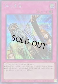 〔状態B〕神の宣告【シークレット】{QCLP-JP007}《罠》