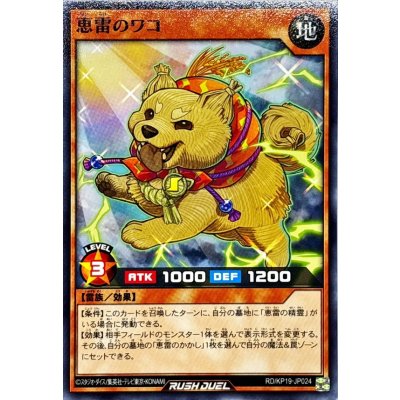 恵雷のワコ【ノーマル】{RD/KP19-JP024}《RDモンスター》