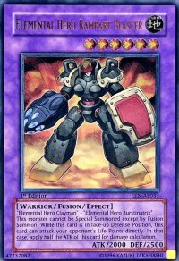 〔状態B〕☆旧アジア☆EHEROランパートガンナー【レリーフ】{EEN-AE033}《コレクター向け》