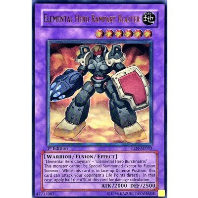 〔状態B〕☆旧アジア☆EHEROランパートガンナー【レリーフ】{EEN-AE033}《コレクター向け》