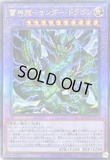 〔状態B〕雷神龍サンダードラゴン【レリーフ】{QCCP-JP174}《融合》