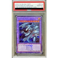 〔PSA10鑑定済〕青眼の究極竜(ロゴ)【シークレット】{TDPP-JP018}《融合》