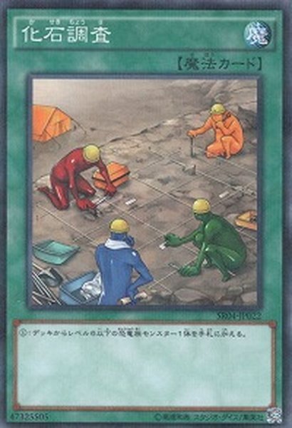 画像1: 〔状態B〕化石調査【ノーマルパラレル】{SR04-JP022}《魔法》 (1)