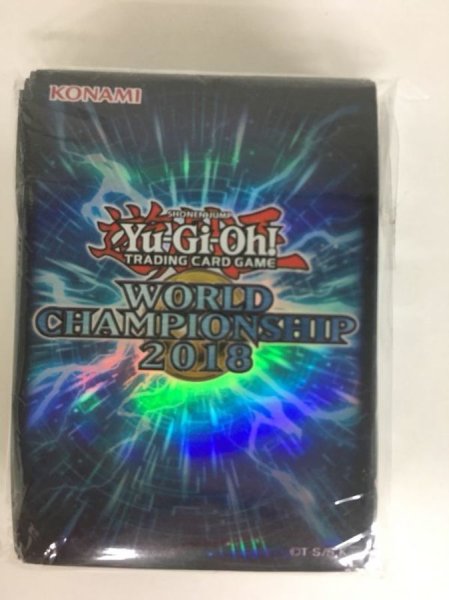 画像1: スリーブ『WORLDCHAMPIONSHIP2018』100枚入り【-】{-}《スリーブ》 (1)