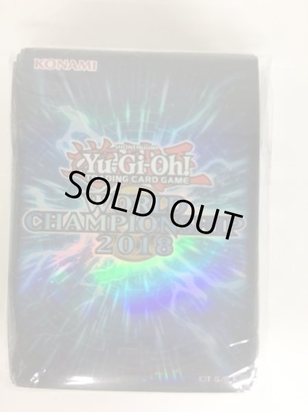 画像1: スリーブ『WCS2018青』100枚入り【-】{-}《スリーブ》 (1)