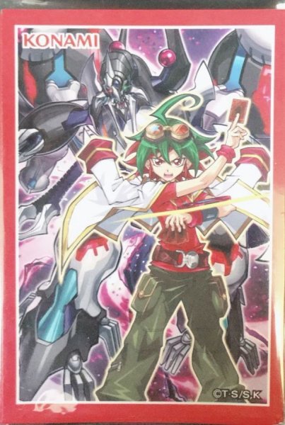 画像1: スリーブ『遊矢＆オッドアイズリベリオンドラゴン』20枚入り【-】{-}《スリーブ》 (1)