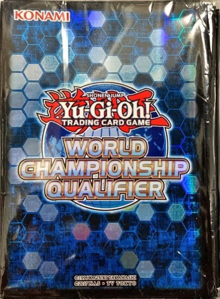 画像1: 〔状態A-〕スリーブ『WCQWORLDCHAMPIONSHIP2019青』80枚入り【-】{-}《スリーブ》 (1)