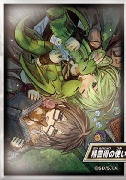 画像1: スリーブ『精霊術の使い手(アウス&ウィン)』100枚入り【-】{-}《スリーブ》 (1)