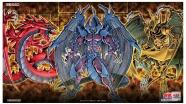 画像1: プレイマット＆ケースセット『三幻魔デュエルフィールド&ケース(サテライトショップ限定)』【-】{-}《その他》 (1)