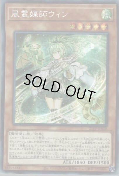 画像1: 〔状態B〕☆アジア☆風霊媒師ウィン【シークレット】{アジア21PP-JP028}《モンスター》 (1)