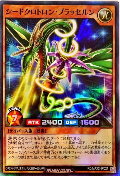 画像1: シードクロトロンブラッセルン【スーパー】{RD/MAX2-JP021}《RDモンスター》 (1)