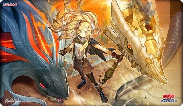 画像1: 〔状態A-〕プレイマット『白の聖女エクレシア』【-】{-}《プレイマット》 (1)