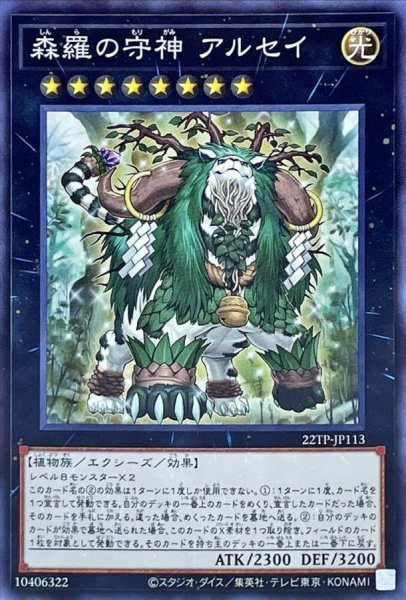 画像1: 森羅の守神アルセイ【ノーマル】{22TP-JP113}《エクシーズ》 (1)