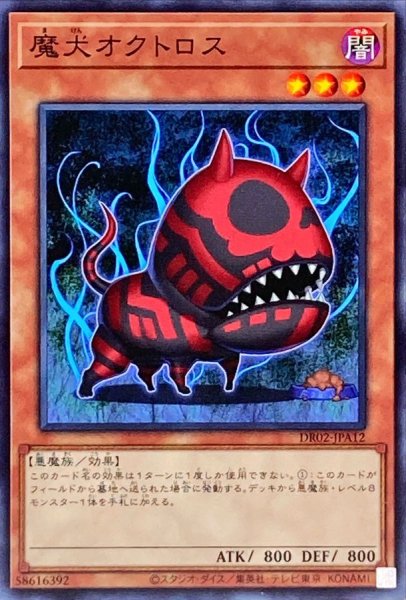 画像1: 魔犬オクトロス【ノーマル】{DR02-JPA12}《モンスター》 (1)