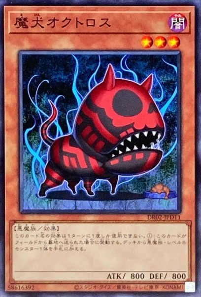 画像1: 魔犬オクトロス【ノーマル】{DR02-JPD11}《モンスター》 (1)