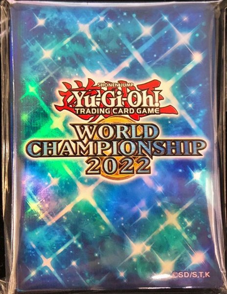 画像1: 〔状態A-〕スリーブ『WORLDCHAMPIONSHIP2022』100枚入り【-】{-}《スリーブ》 (1)