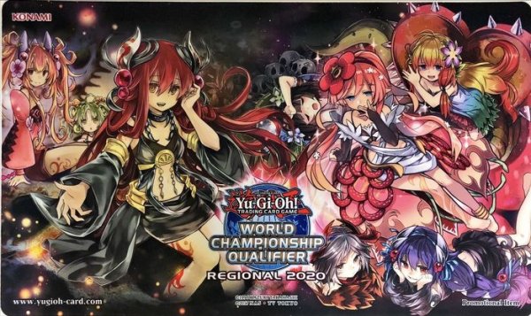 画像1: プレイマット『蟲惑魔(WCQREGIONAL2020)』【-】{-}《プレイマット》 (1)