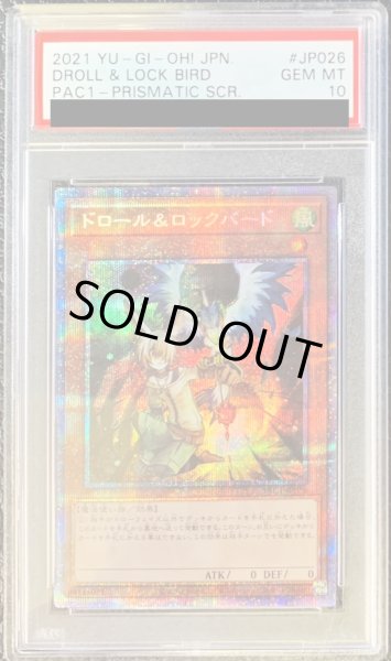 画像1: 〔PSA10鑑定済〕ドロールロックバード【プリズマティックシークレット】{PAC1-JP026}《モンスター》 (1)