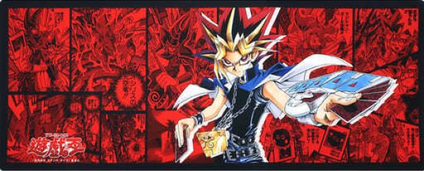 画像1: プレイマット『ジャンプオールスターズ2019赤(闇遊戯)』【-】{-}《プレイマット》 (1)