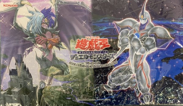 画像1: プレイマット『スピリットオブユベル&EHEROスピリットオブネオス(英語表記)』【-】{-}《プレイマット》 (1)